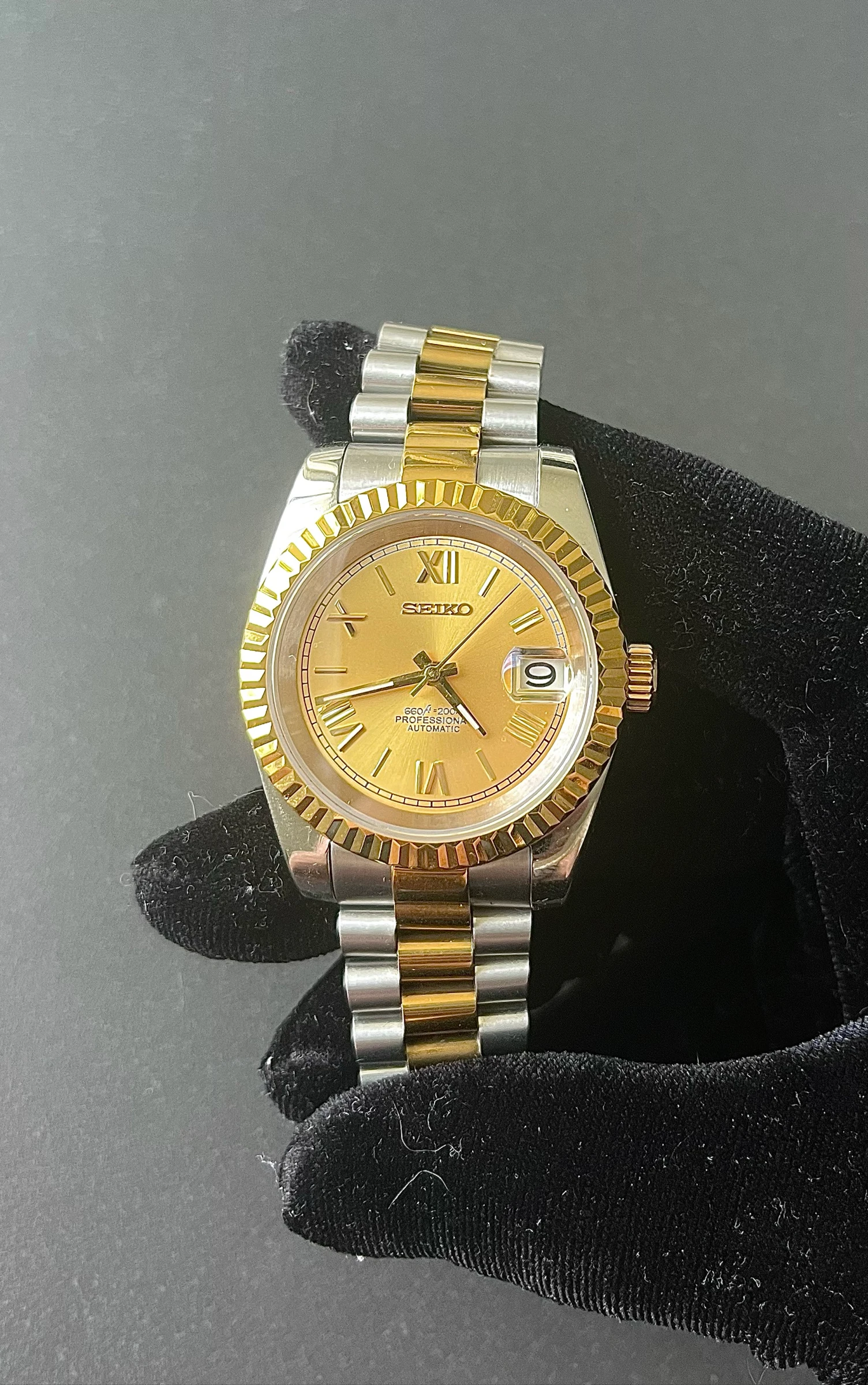 ✨ Montre - Cadran Or & Chiffres romains ✨ – photo 4